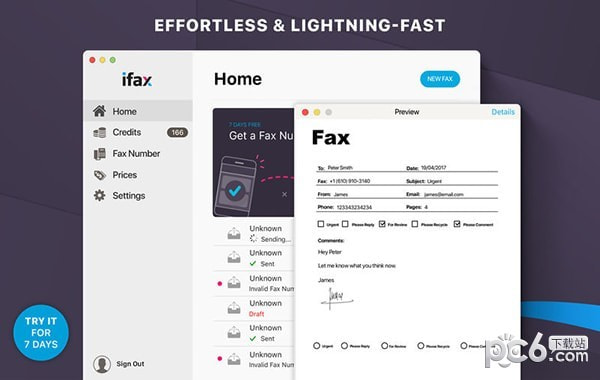 iFax for Mac