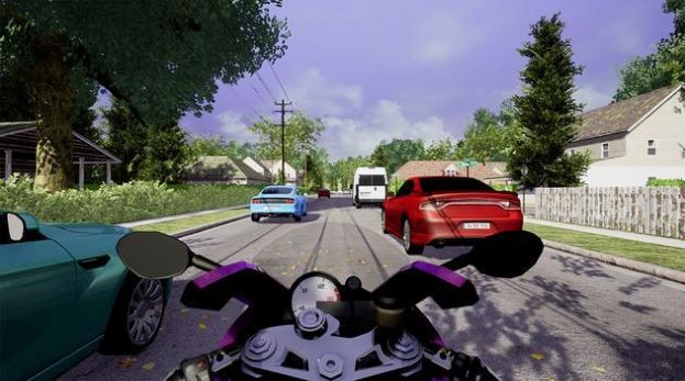 街头摩托赛车3D游戏