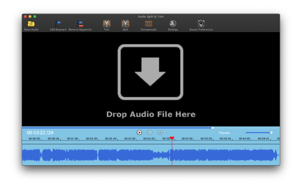 Audio Split Tri‪m Mac版