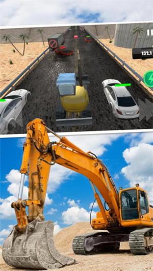 装载挖掘机驾驶3D游戏