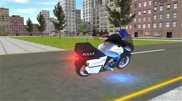 警用摩托车城市模拟游戏