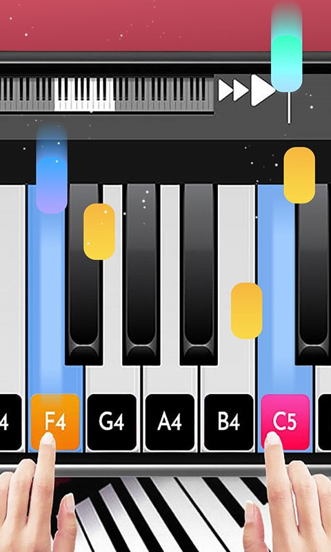 钢琴键盘音乐模拟游戏