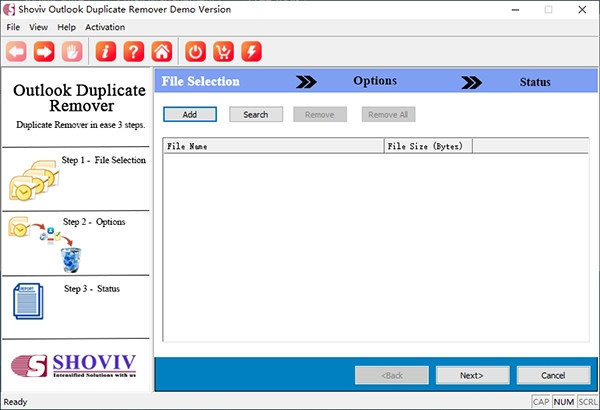 Shoviv Outlook Duplicate Remover(邮件管理工具)APP