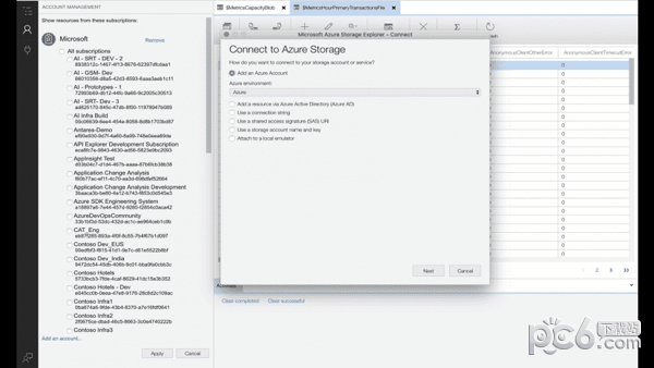 Microsoft Azure Storage Explorer Mac版