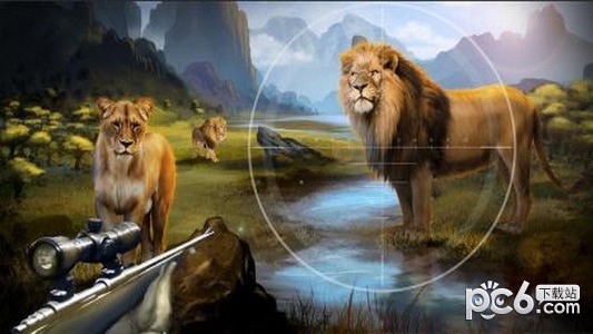 狮子狩猎狙击手游戏