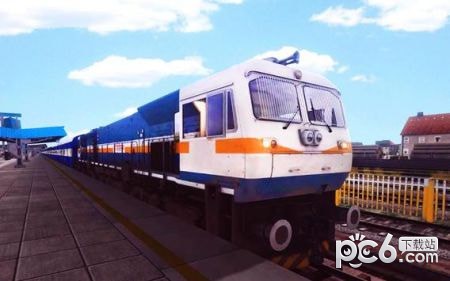 城市火车驾驶模拟器游戏